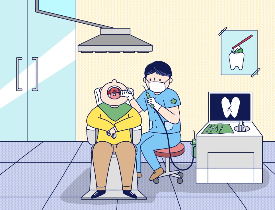 정자동 잇몸질환 예방 스케일링!
