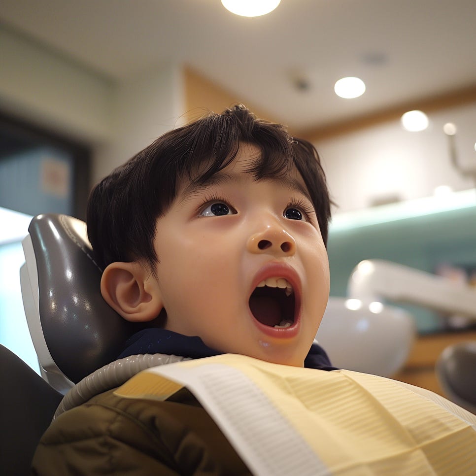 정자동 치과, 유치가 빠지는 시기는?