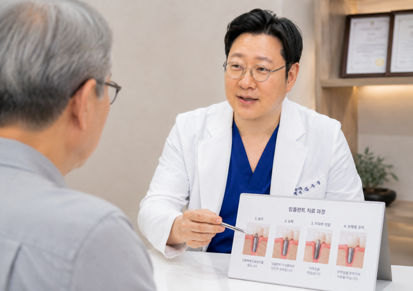 정자역치과 임플란트에서 ‘심는 것’보다 먼저 보는 게 있습니다
