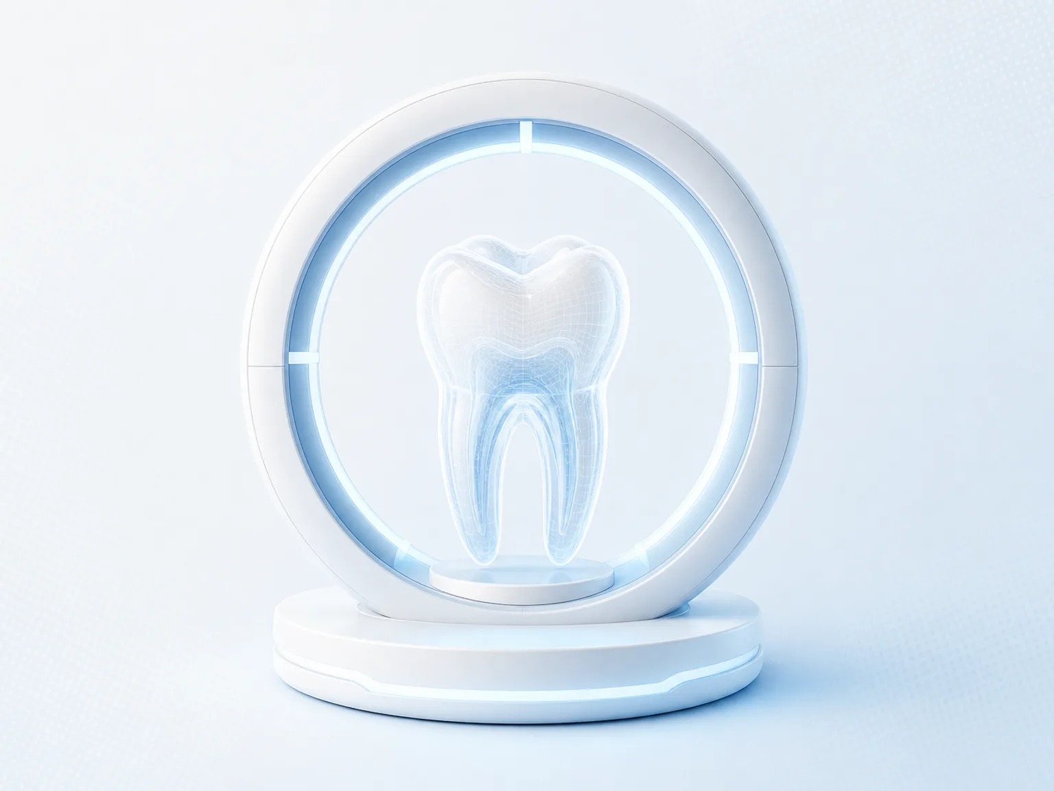 3D CT 촬영 장비를 형상화한 이미지